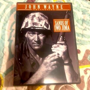 🔥JOHN WAYNE SANDS OF IWO JIMA CLASSIC DVD. ITS A CLASSIC MUST SEE!!